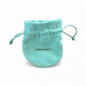Tiffany & Co. Turquoise Drawstring Pouch